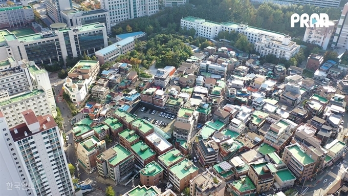 한국일보 영상 브랜드 프란이 제작한 ‘대학가 신쪽방촌’ 영상 화면. 